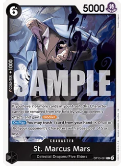 Compra St. Marcus Mars (OP13-091) (V.1) de Bandai al mejor precio (0,3