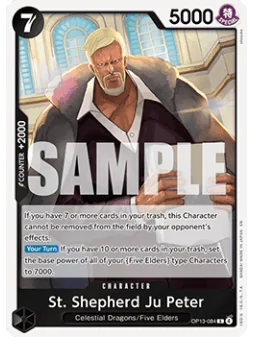 Compra St. Shepherd Ju Peter (OP13-084) (V.1) de Bandai al mejor preci