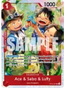Compra Ace & Sabo & Luffy (OP13-007) (V.1) de Bandai al mejor precio (