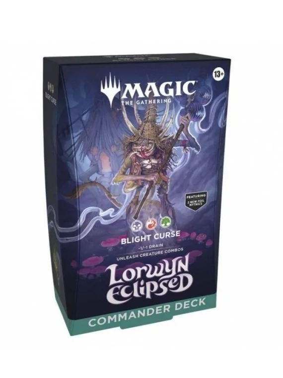 Compra Magic the Gathering: Lorwyn Eclipsed Mazos de Commander Blight 