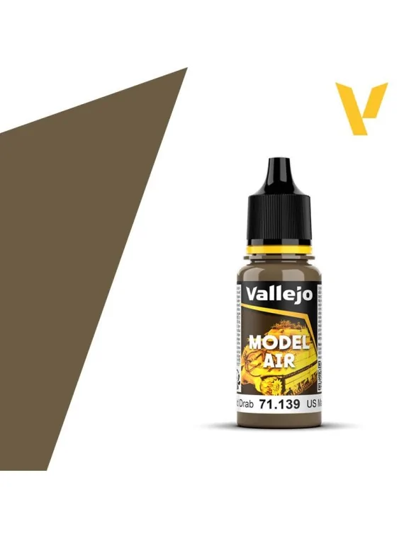 Compra US Marrón Verdoso Model Air Vallejo 18ml (71139) de Vallejo al 