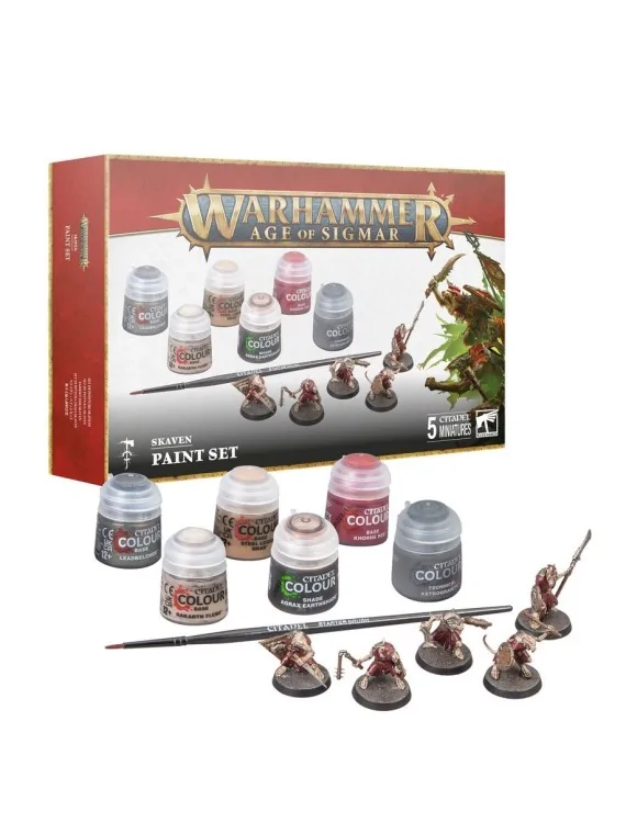Compra Warhammer Age of Sigmar: Set de pinturas Set de pinturas Skaven