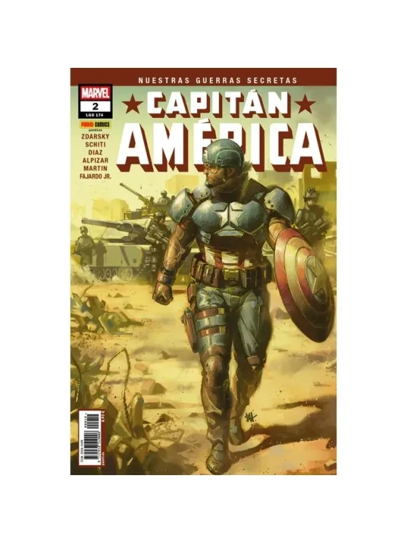 Compra Capitán América 2 de Panini Comics al mejor precio (8,50 €)