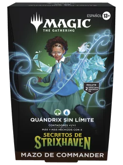 Compra Magic The Gathering: Quandrix Unlimited Commander Deck (ESP) de