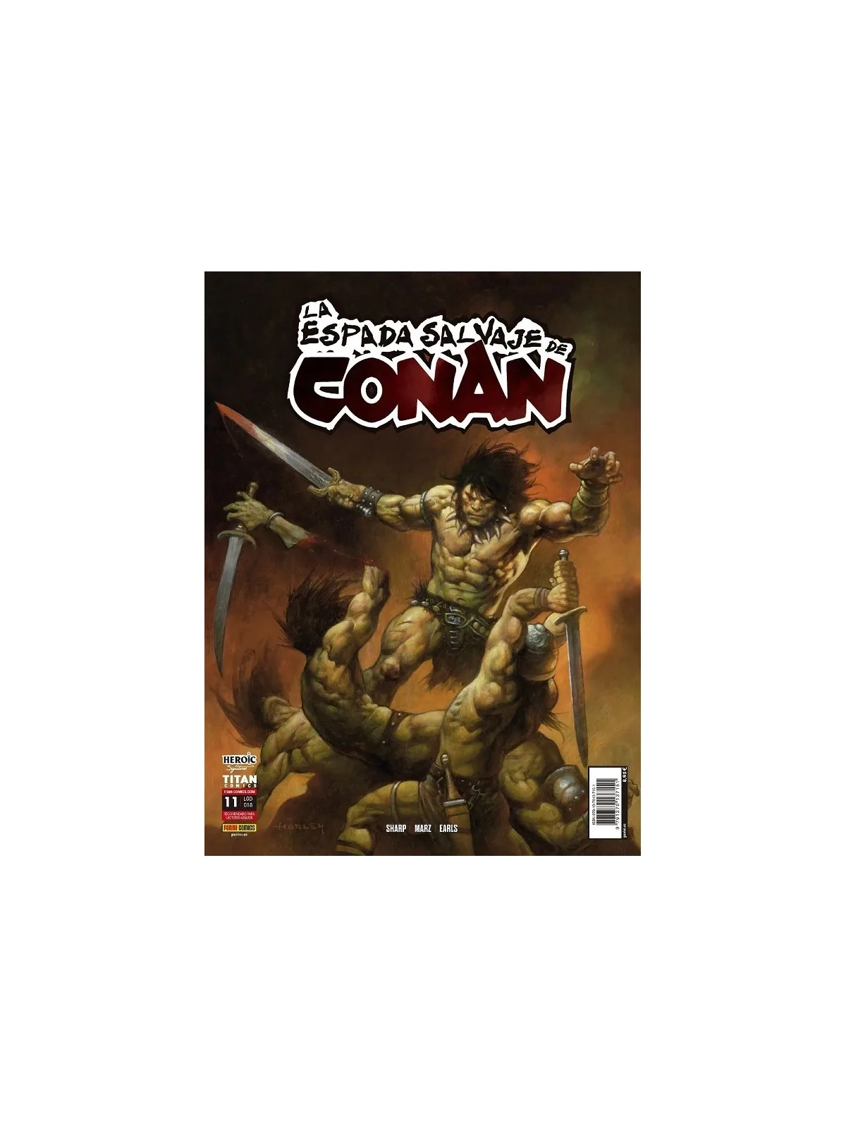 Compra La Espalda Salvaje de Conan 11 de Panini Comics al mejor precio