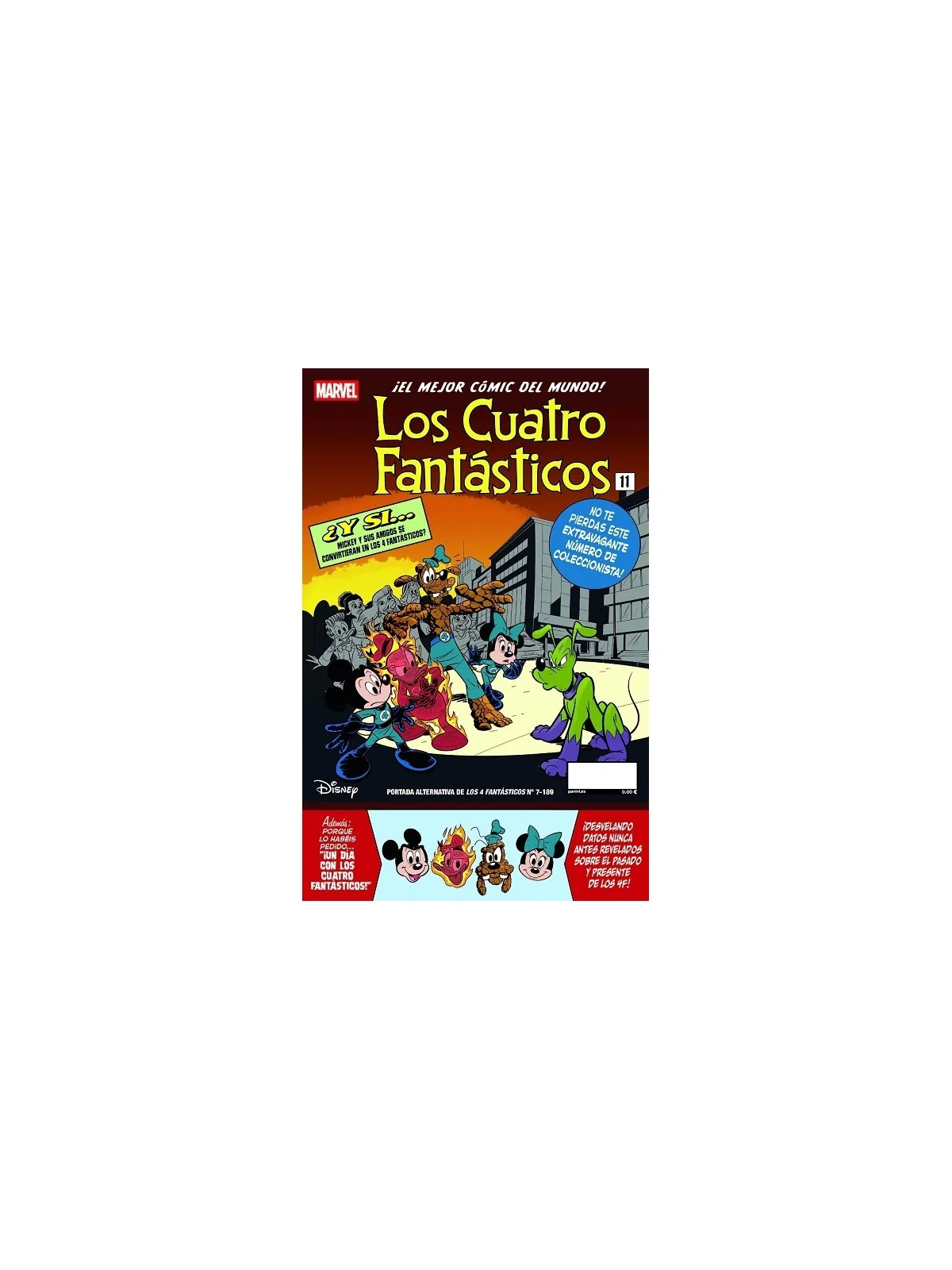 Compra Los 4 Fantásticos 07 (189 Portada Alternativa Disney) de Panini