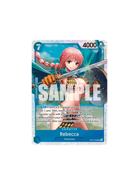 Compra Rebecca (OP10-058) (V.1) de Bandai al mejor precio (0,80 €)