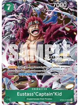 Compra Eustass"Captain"Kid (ST02-013) de Bandai al mejor precio (10,00