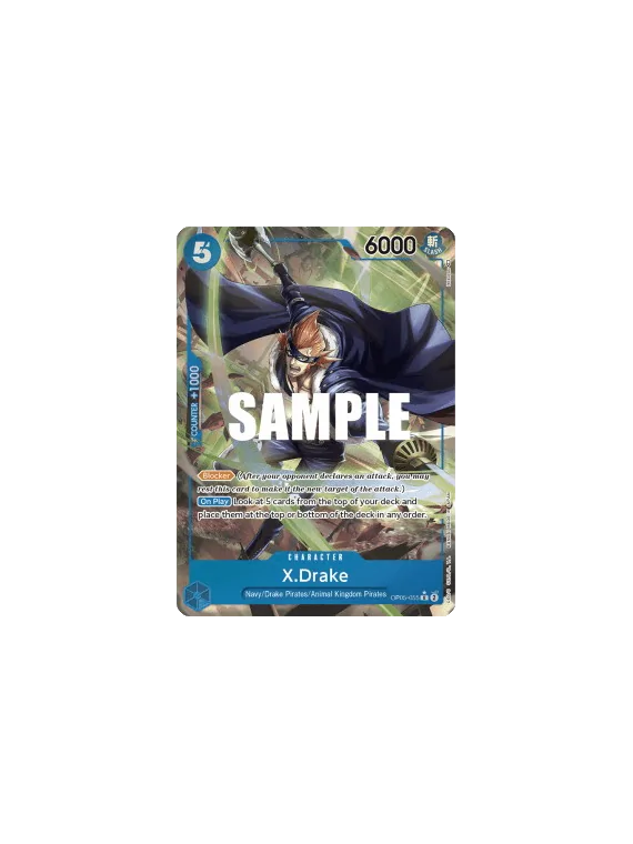 Compra X.Drake (OP05-055) (V.2) de Bandai al mejor precio (3,00 €)