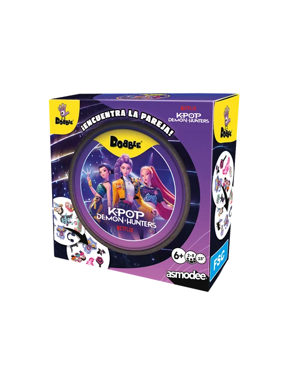 Compra Dobble K-Pop Demon Hunters de Zygomatic al mejor precio (16,99 