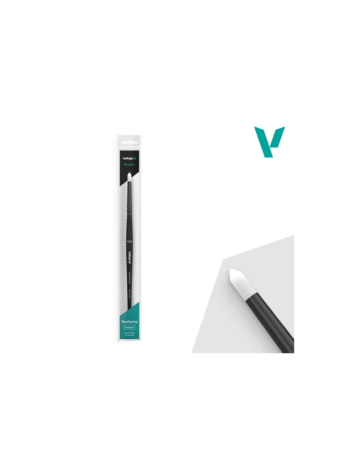 Compra Vallejo Wheathering: Redondo Sintetico Mediano (B08001) de Vall