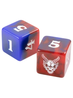 Compra Stranger Things: Hellfire Club D6 Dice Set (12) 16mm de Gamegen