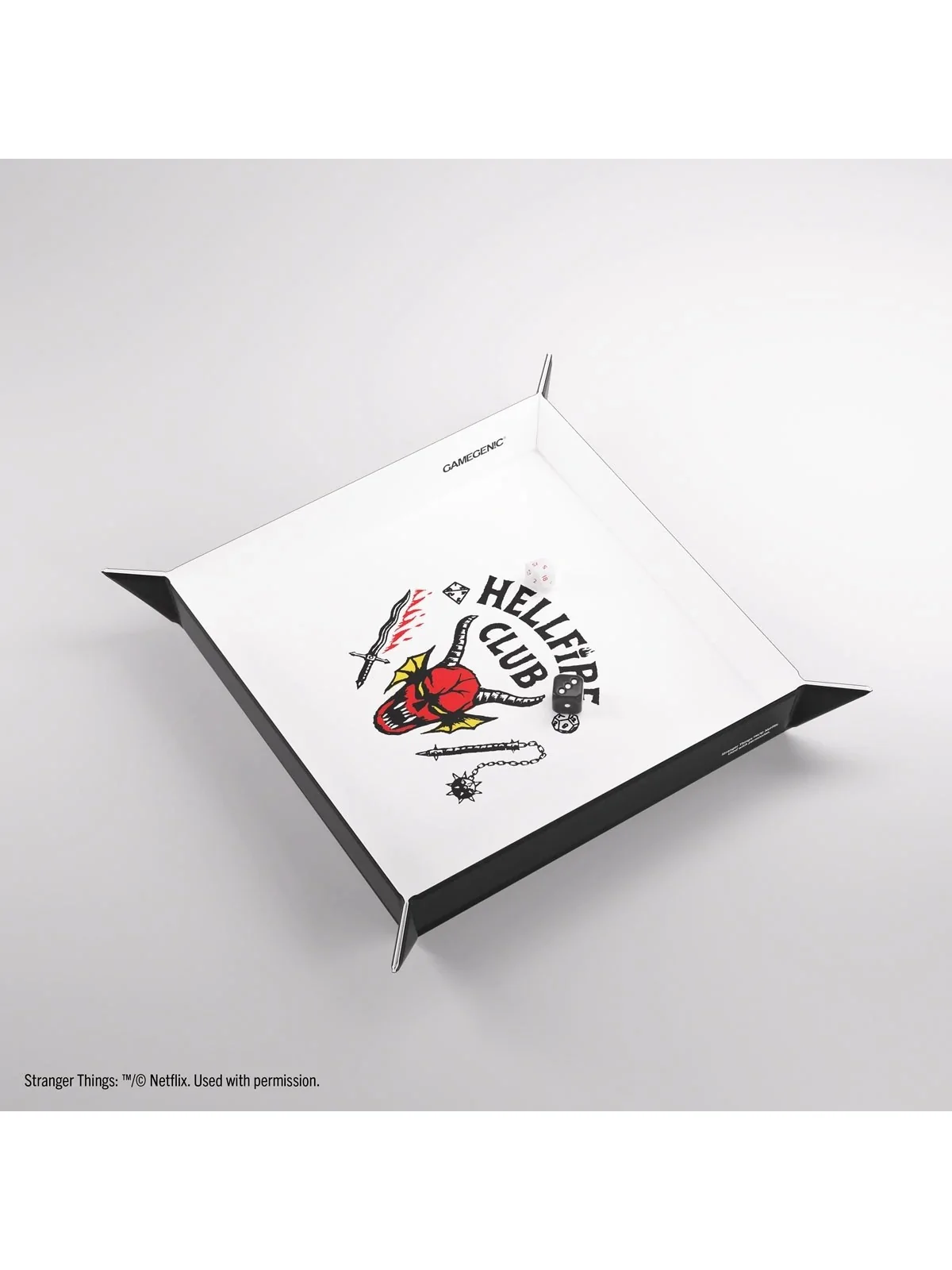 Compra Stranger Things: Hellfire Club Magnetic Dice Tray de Gamegenic 