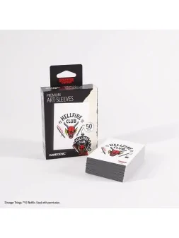 Compra Stranger Things: Hellfire Club Premium Art Sleeves de Gamegenic