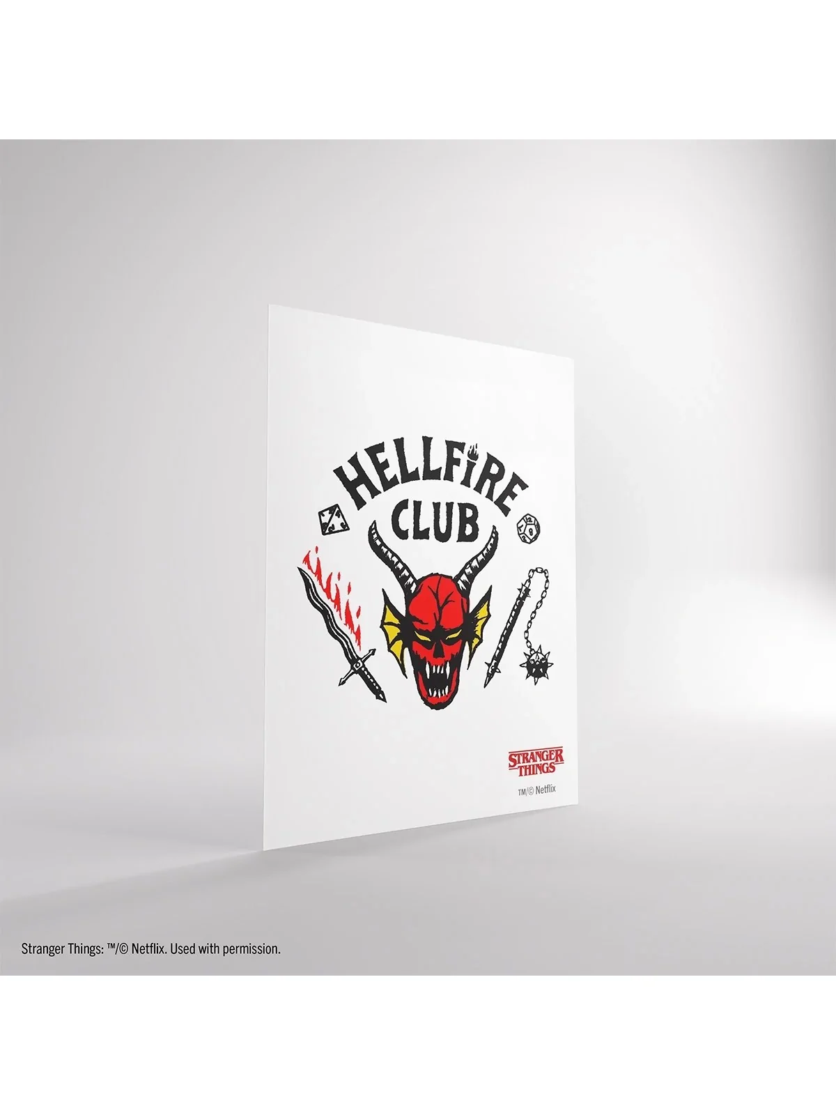 Compra Stranger Things: Hellfire Club Premium Art Sleeves de Gamegenic