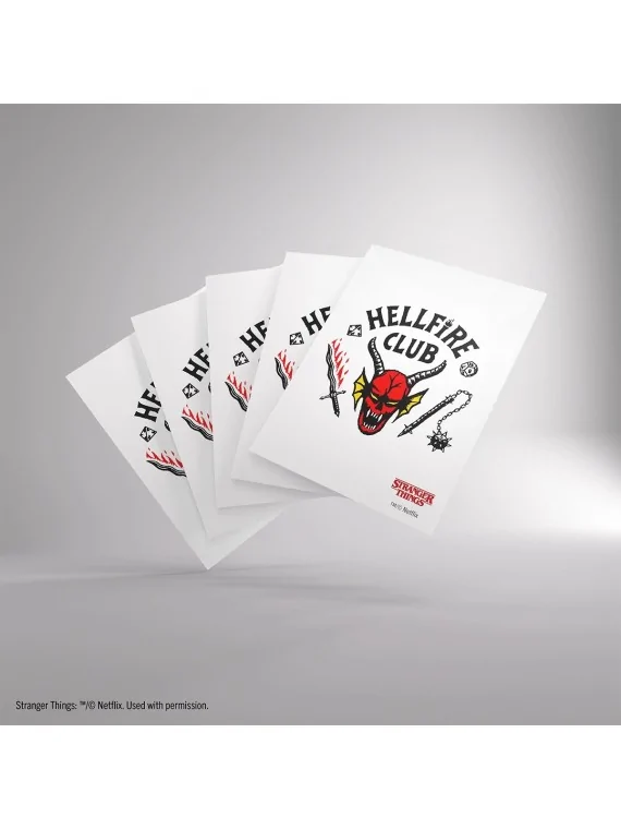 Compra Stranger Things: Hellfire Club Premium Art Sleeves de Gamegenic