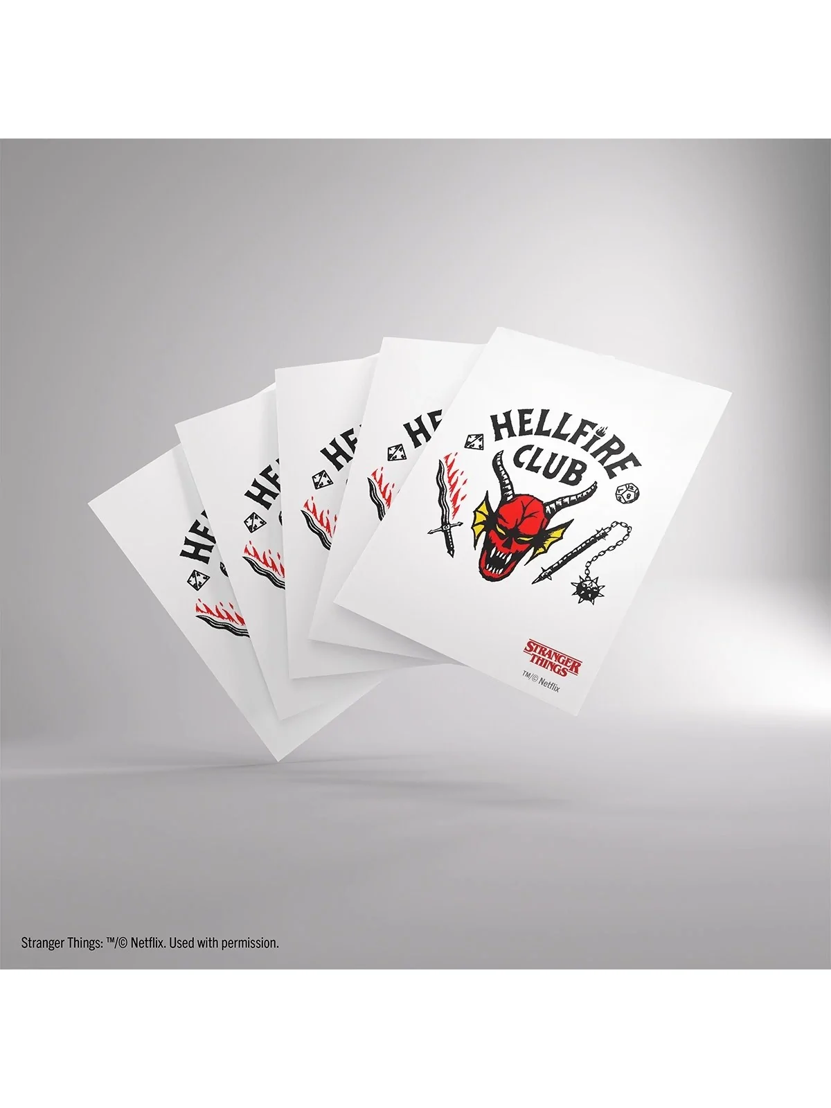 Compra Stranger Things: Hellfire Club Premium Art Sleeves de Gamegenic