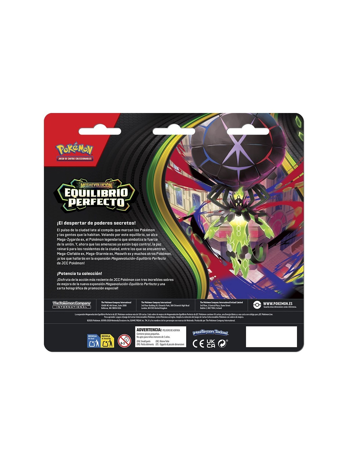 Compra Pokemon TCG: Fuegos Fantamales (Blister Pack de 3 Sobres) de Ba