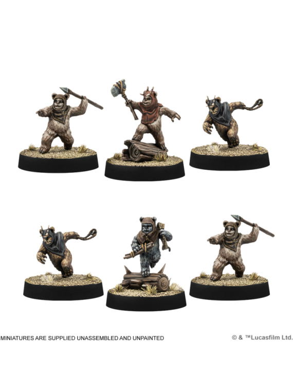 Compra Star Wars Legion: Guerreros Ewoks de Juegos al mejor precio (39