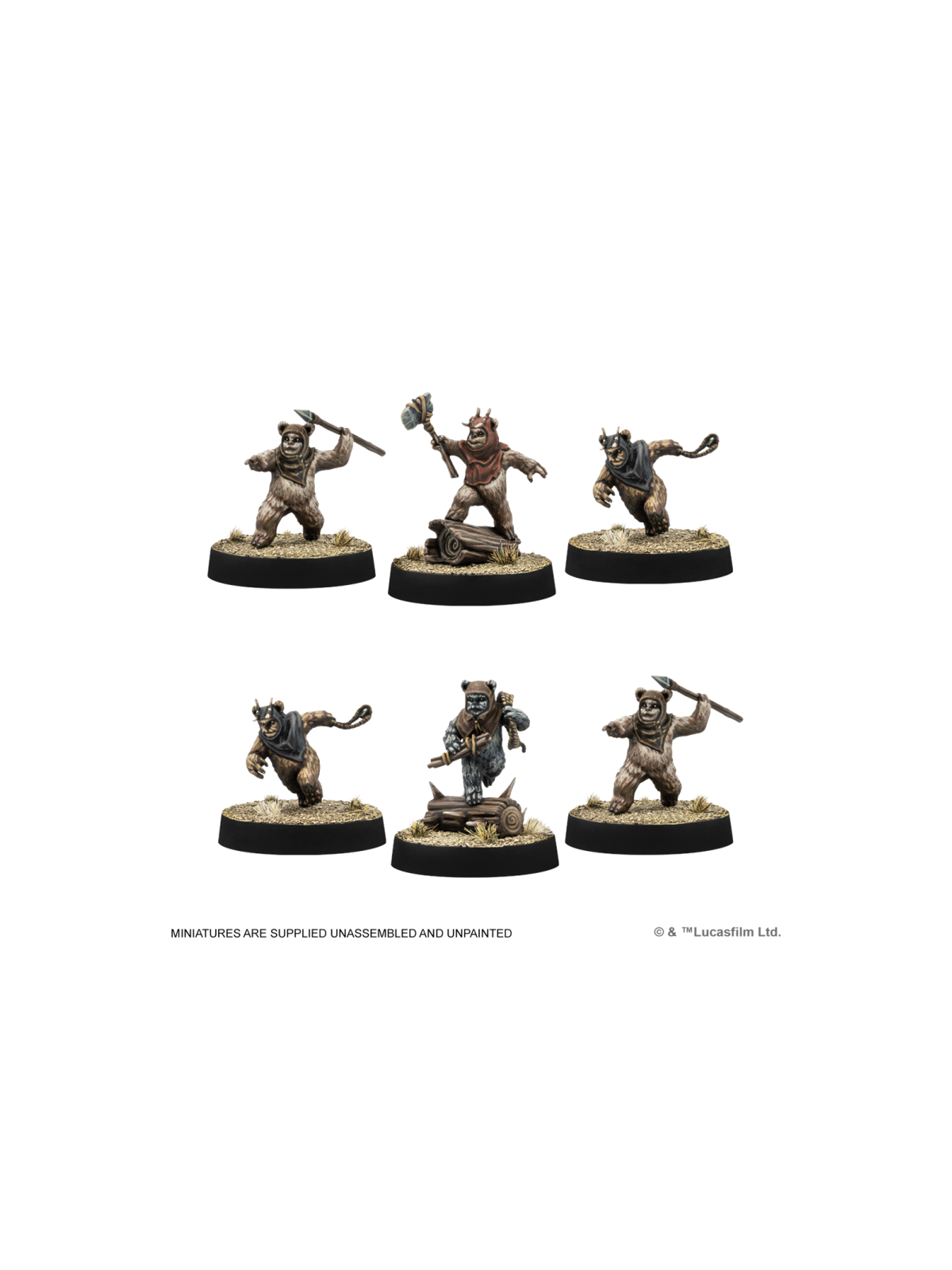 Compra Star Wars Legion: Guerreros Ewoks de Juegos al mejor precio (39