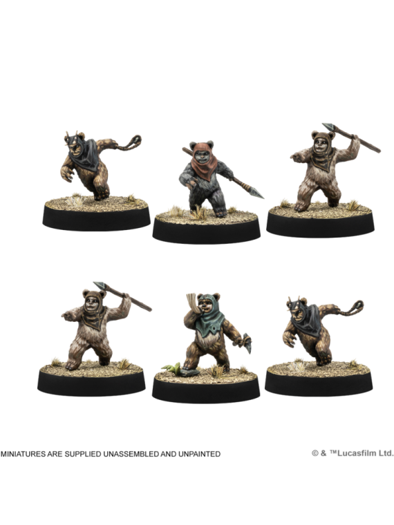 Compra Star Wars Legion: Guerreros Ewoks de Juegos al mejor precio (39