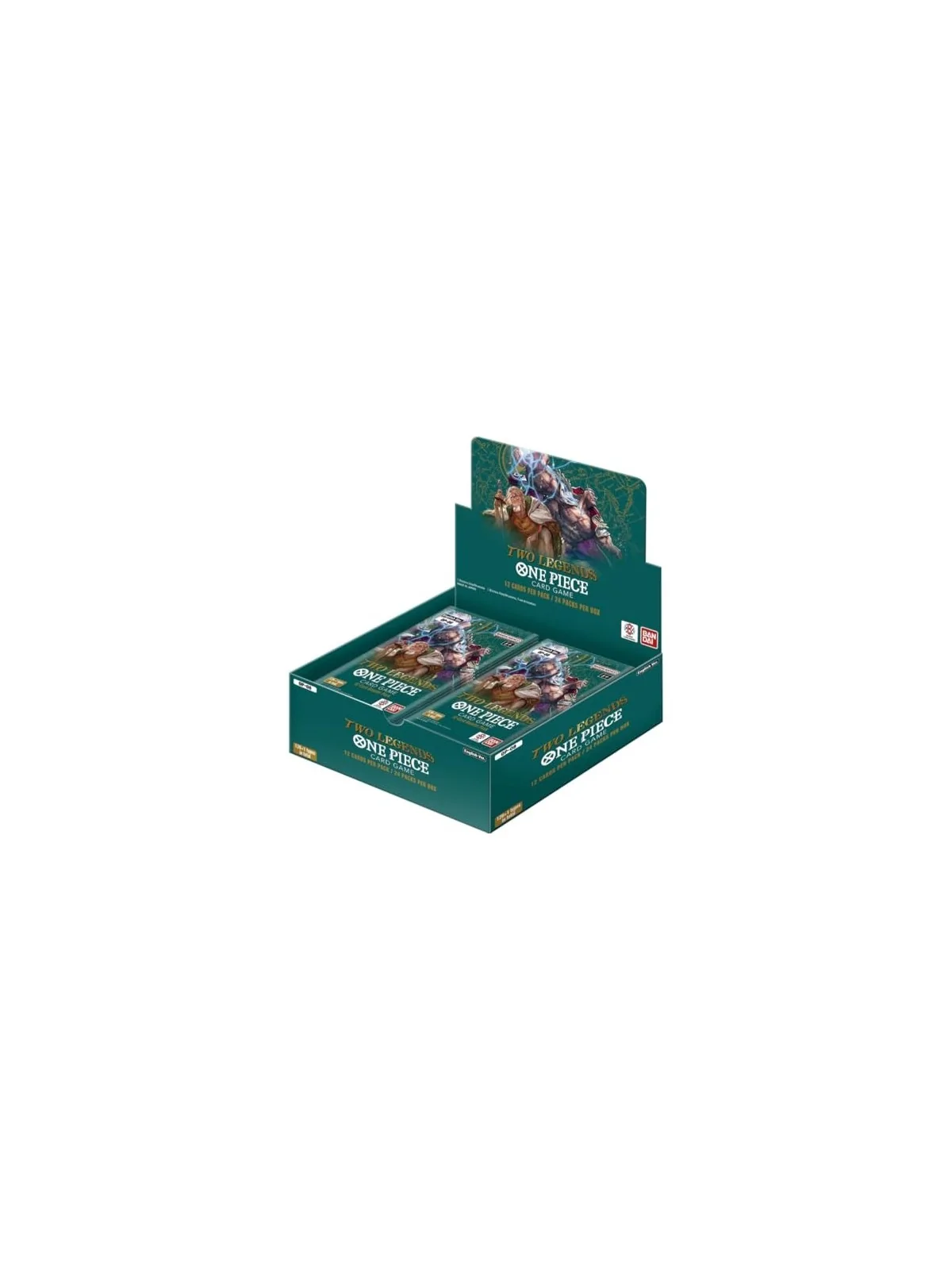 Compra OPCG: Pack 5 Case Two Legends Booster Box OP08 EN de Bandai al 