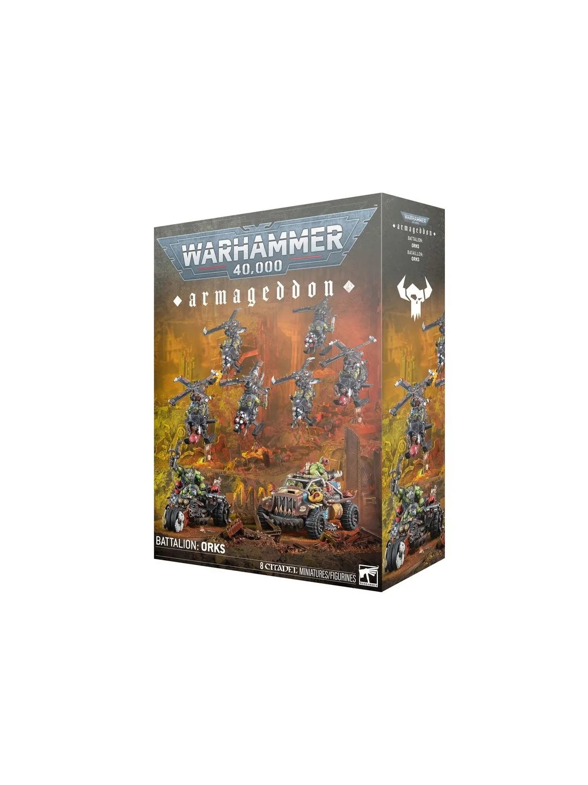 Compra Warhammer 40000: Orks – Armageddon Batallion - Orkos (73-501) d