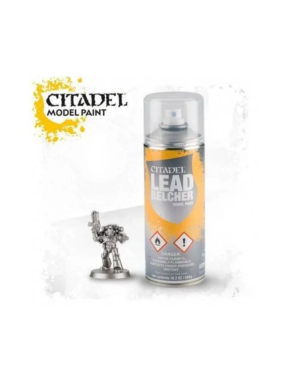Compra Warhammer Colour: Leadbelcher spray paint (62-24) de Games Work