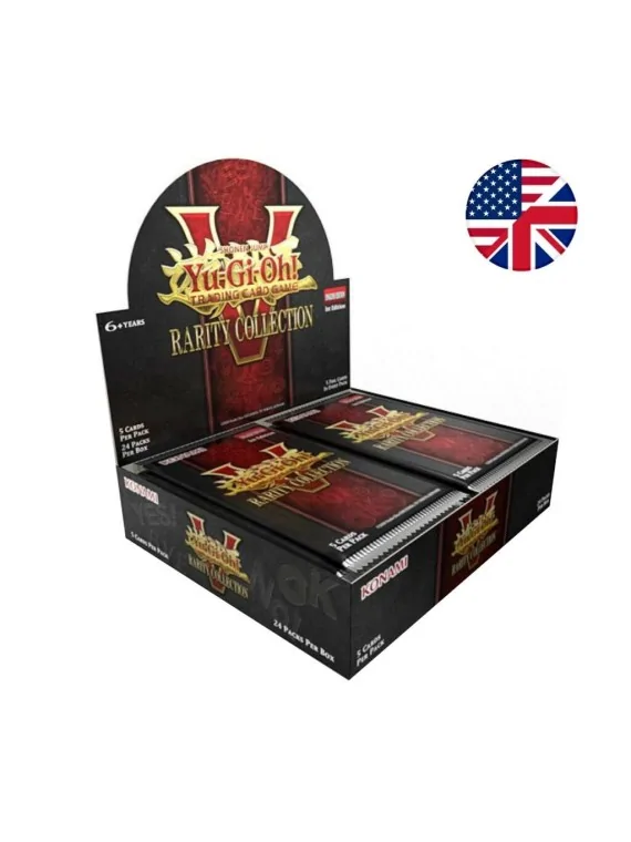 Compra Yugioh: Rarity Collection V Booster Box 24 Packs (Inglés) de Ko