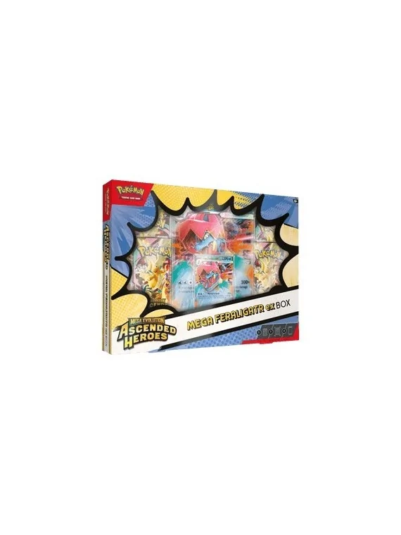 Compra Pokemon TCG: Heroes Ascendente – Mega (Emboar/Feraligart/Megani
