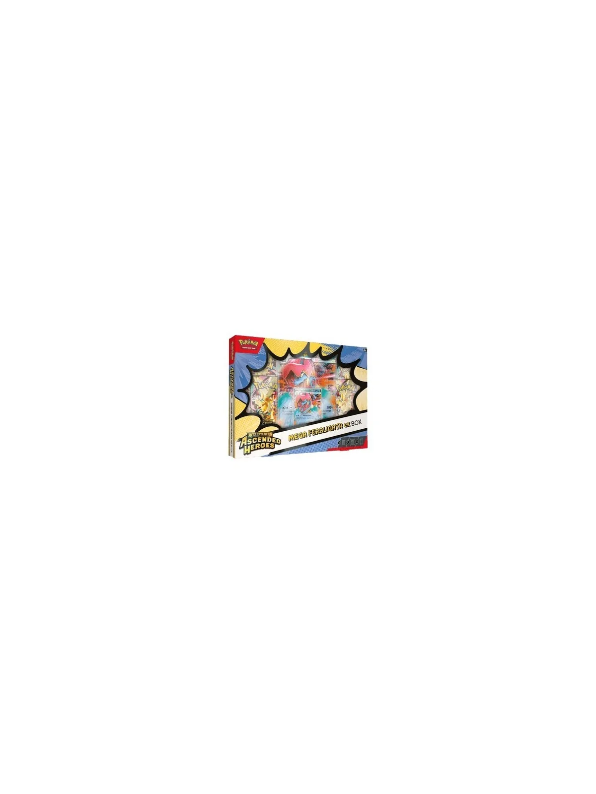 Compra Pokemon TCG: Heroes Ascendente – Mega (Emboar/Feraligart/Megani