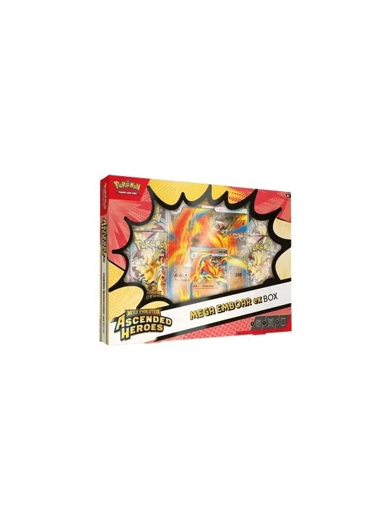 Compra Pokemon TCG: Heroes Ascendente – Mega (Emboar/Feraligart/Megani