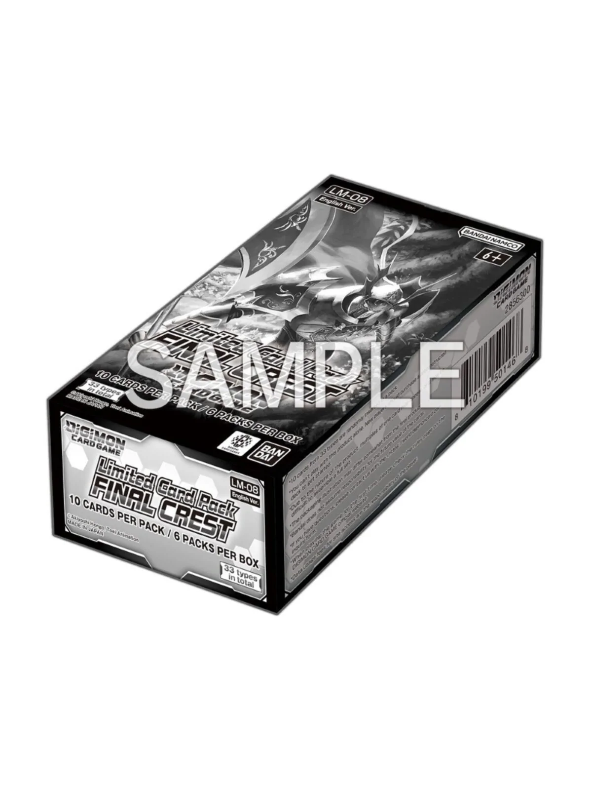 Compra Digimon Card Game: Pack Final Crest (LM-08) Box (6 Packs) (Ingl