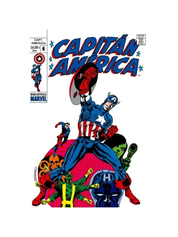 Compra Biblioteca Marvel: Capitán América 6 de Panini Comics al mejor 
