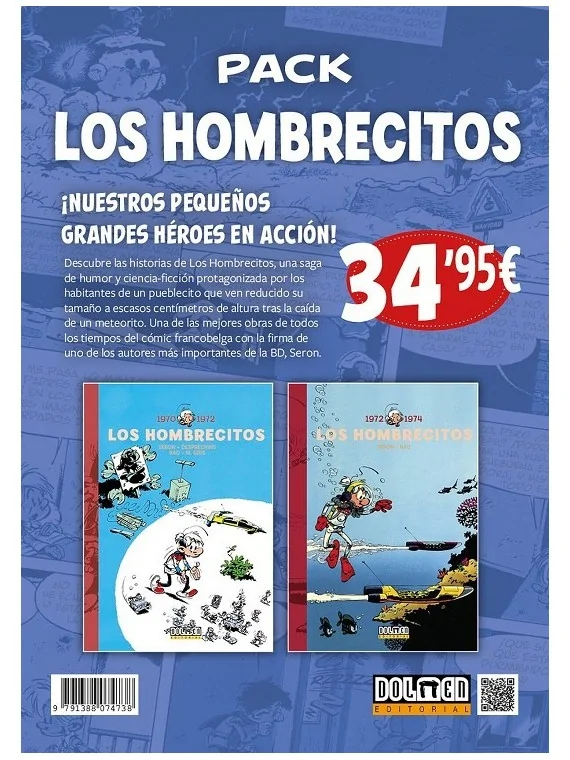 Compra Pack Oferta Los Hombrecitos de DOLMEN EDITORIAL al mejor precio