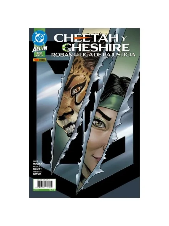 Compra Cheetah y Cheshire Roban a la Liga de la Justicia de Panini Com