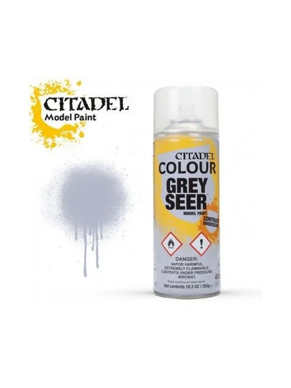 Compra Warhammer Colour: Grey Seer Spray Paint (62-34) de Games Worksh