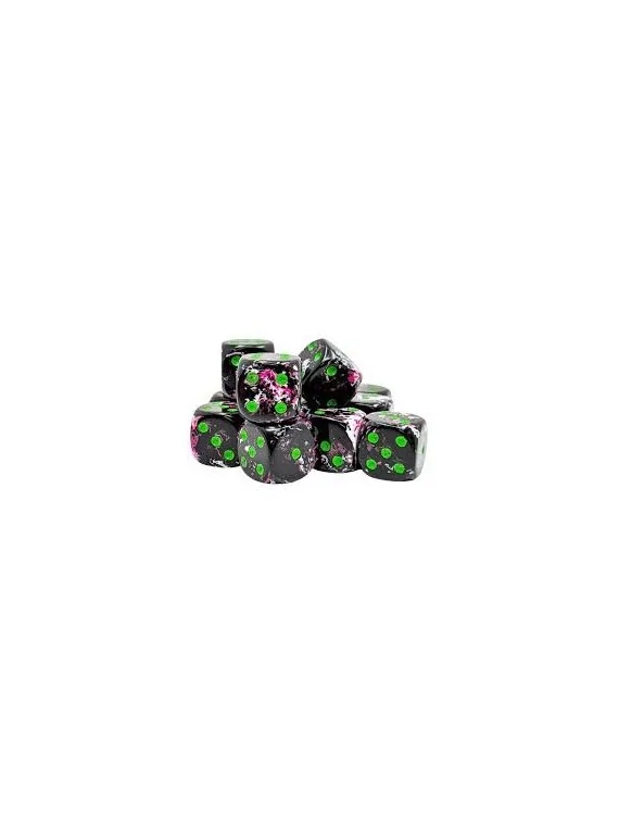 Compra 12 Dice Brush Paintball/green 16mm d6 Dice Block de Chessex al 