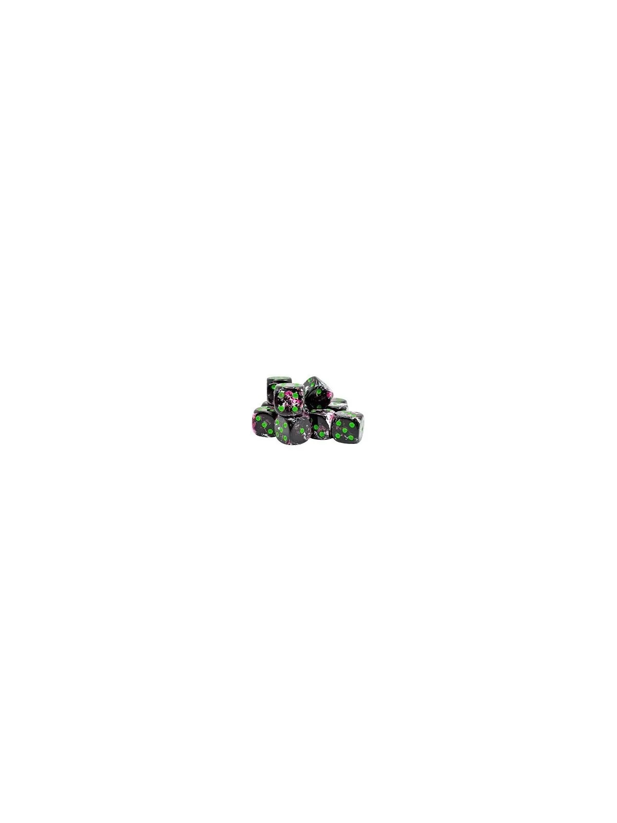 Compra 12 Dice Brush Paintball/green 16mm d6 Dice Block de Chessex al 