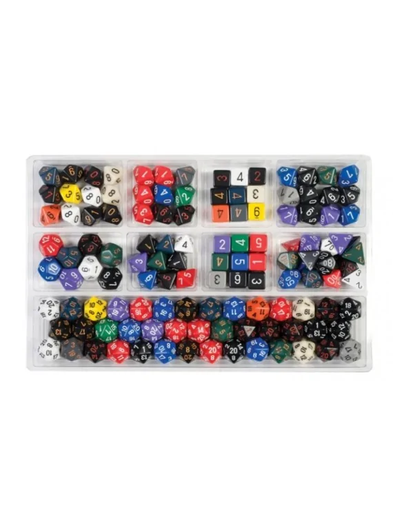 Compra Loose Dice Samplers, Displays & 125 Polyhedral Dice Assortments