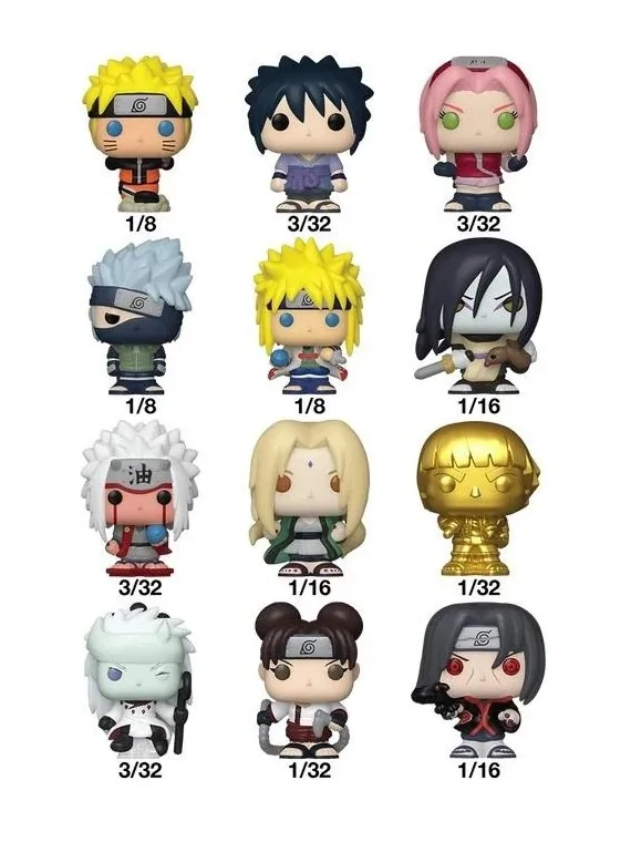 Compra Naruto Shippuden Mystery Bitty Pop de Funko al mejor precio (4,