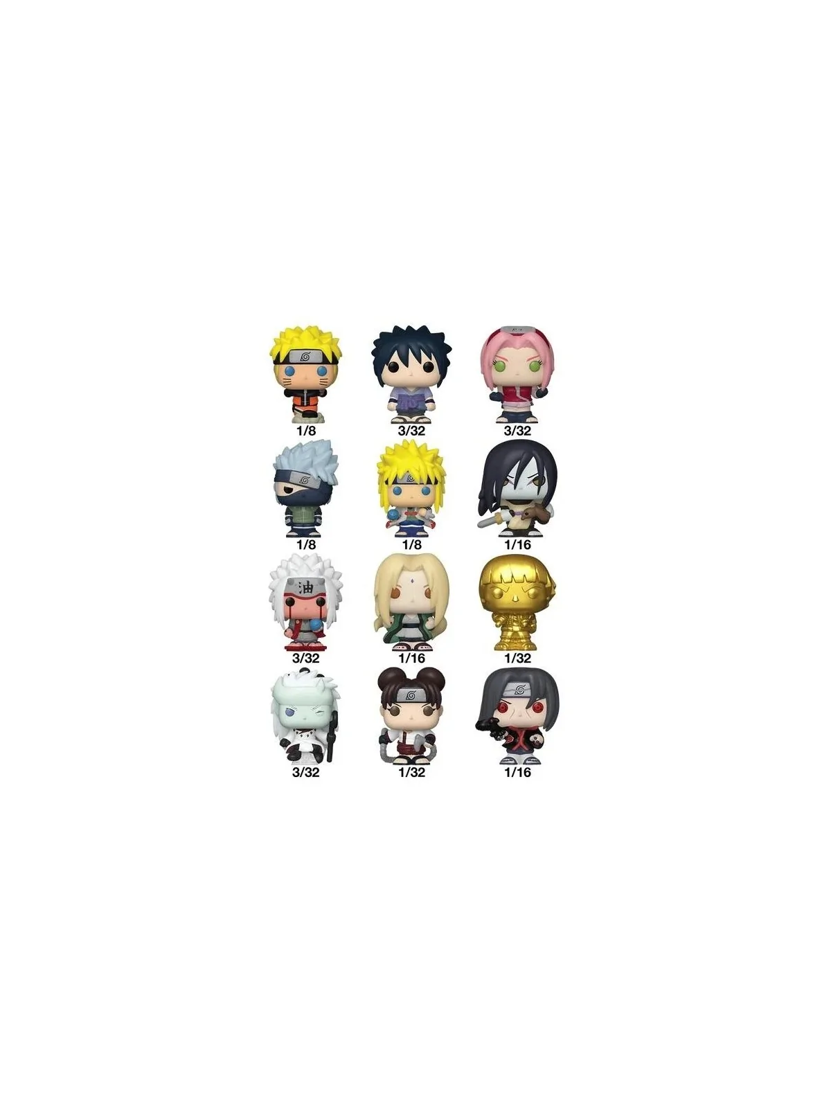 Compra Naruto Shippuden Mystery Bitty Pop de Funko al mejor precio (4,