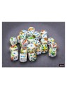Compra 12 Dice Brush Breezy/Blue Dice Block de Last Level al mejor pre