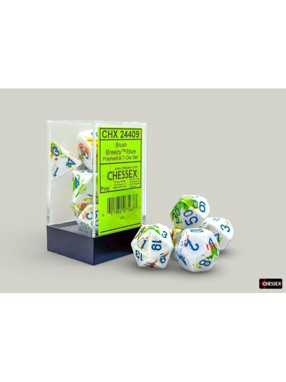 Compra 7 Dice Brush Polyhedral Breezy/Blue Dice Block de Last Level al