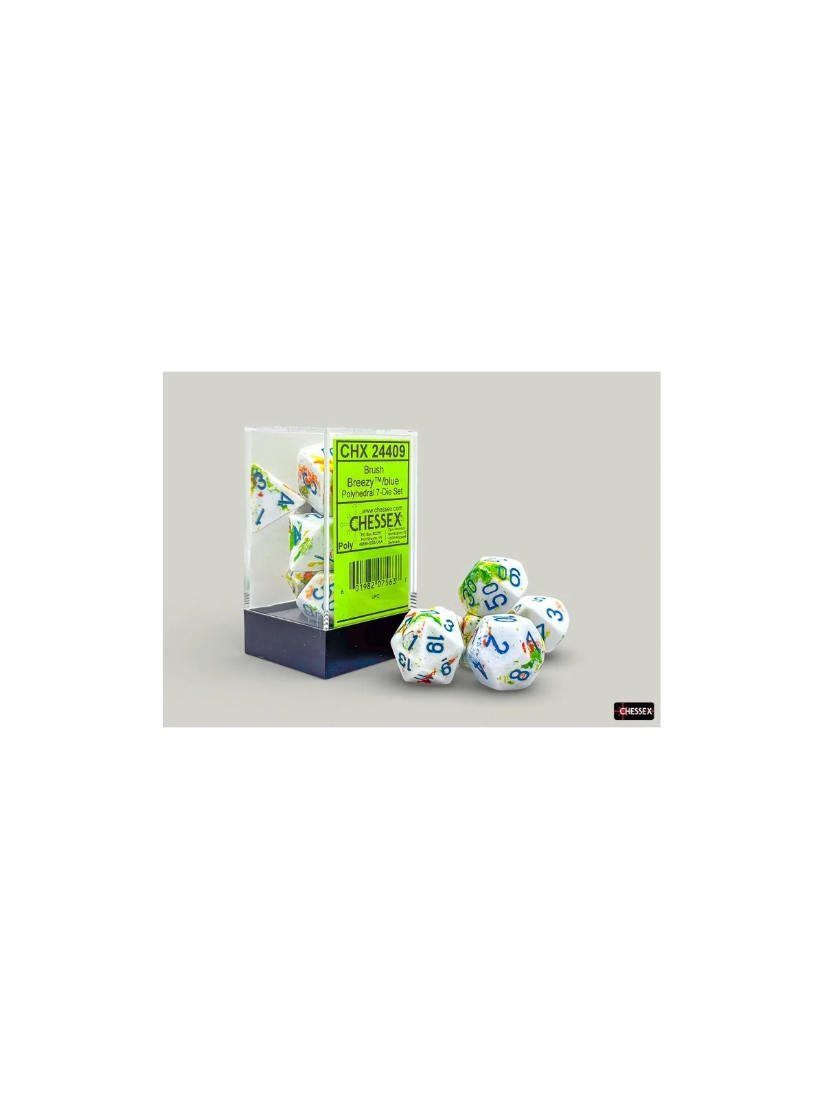 Compra 7 Dice Brush Polyhedral Breezy/Blue Dice Block de Last Level al