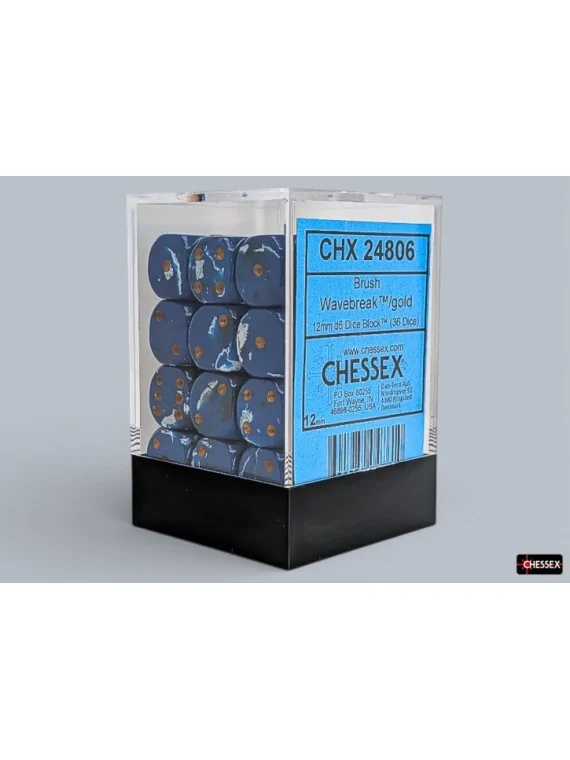 Compra 36 Dice Brush Wavebreak/Gold Dice Block de Last Level al mejor 