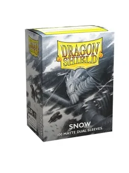 Compra Dragon Shield: Standard Dual Matte Snow Nirin Blanco (100) de D