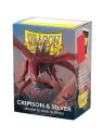 Compra Dragon Shield: Standard Matte Dual Crimson and Silver (100) de 