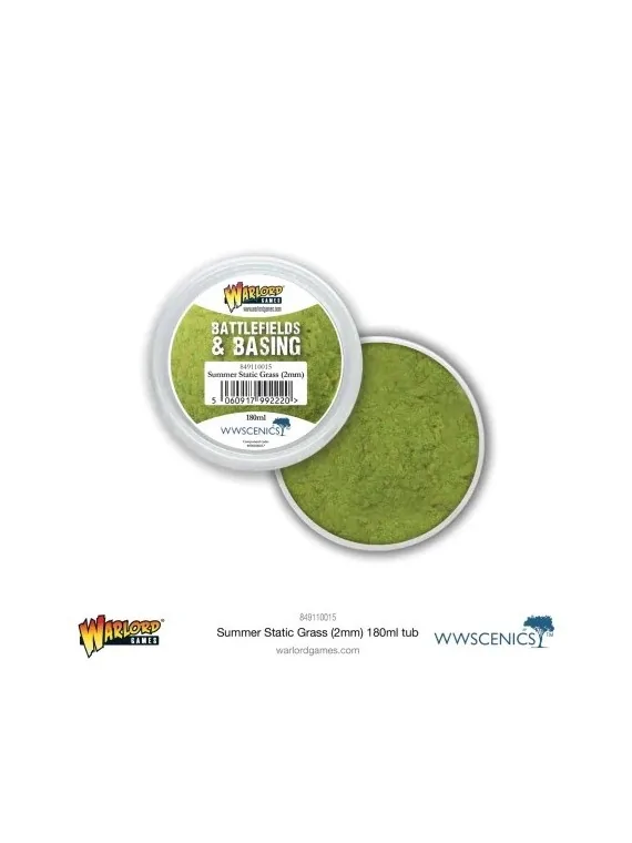 Compra Summer Static Grass 2mm (180ml) de Warlord Games al mejor preci