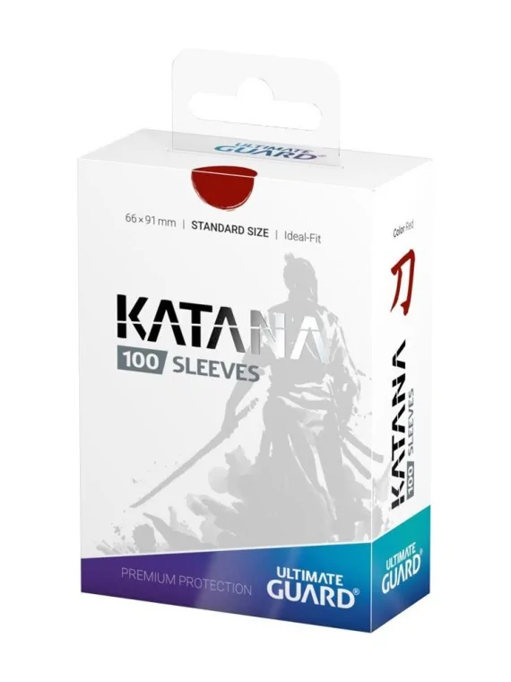 Compra Ultimate Guard Katana Sleeves Standard Size (100) - Red de Ulti